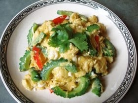 にがうりの卵炒め