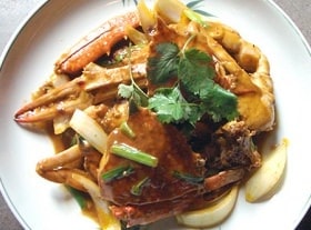 ワタリガニのタマリンド炒め