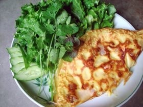 バインセオ(ベトナム風お好み焼き)