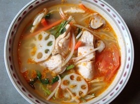 魚の酸っぱいスープ