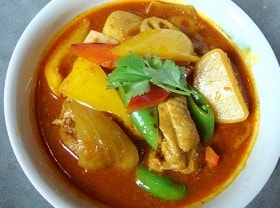 鶏のスープカレー