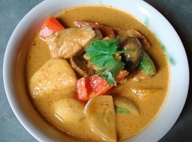 魚のココナッツカレー