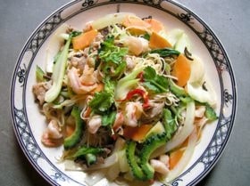 ミー・サオ(卵麺焼きそば)