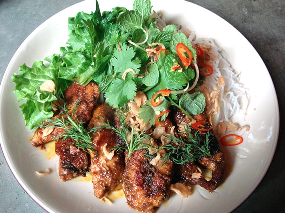 魚のディル炒め